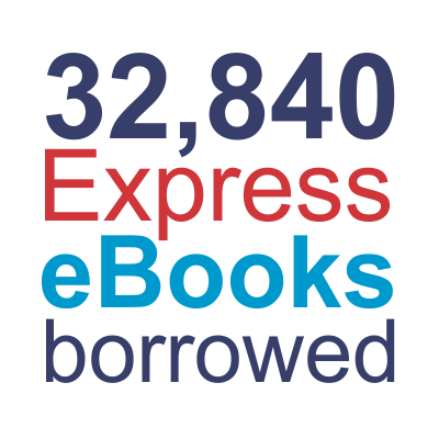 32,840 Express eBooks borrowed